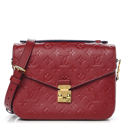 Louis Vuitton Empreinte Pochette Metis Cherry Berry 1 of 9