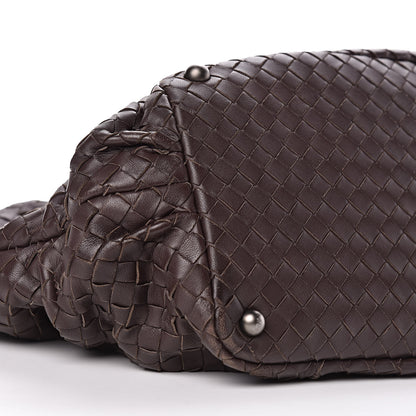 Bottega Veneta Nappa Intrecciato Pleated Tote Ebano 12 of 15