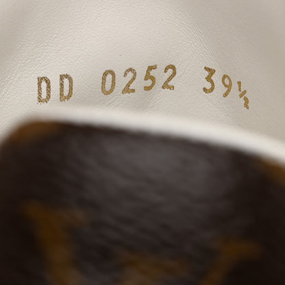 Louis Vuitton Lambskin Embossed Monogram Time Out Sneakers 39.5 White 7 of 7