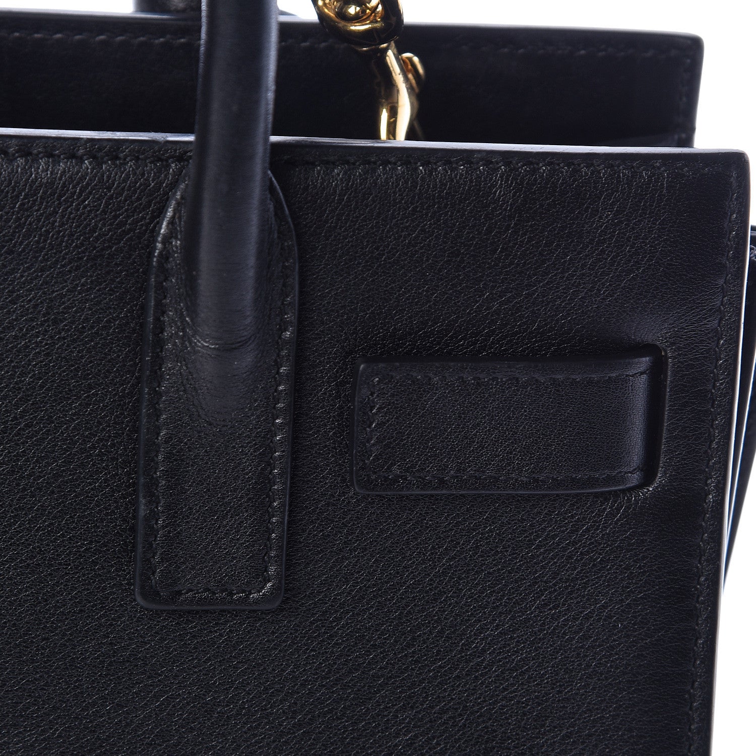 Saint Laurent Calfskin Nano Sac de Jour Black 14 of 17
