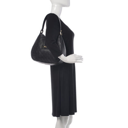 Gucci Guccissima Medium New Ladies Web Hobo Black 2 of 10