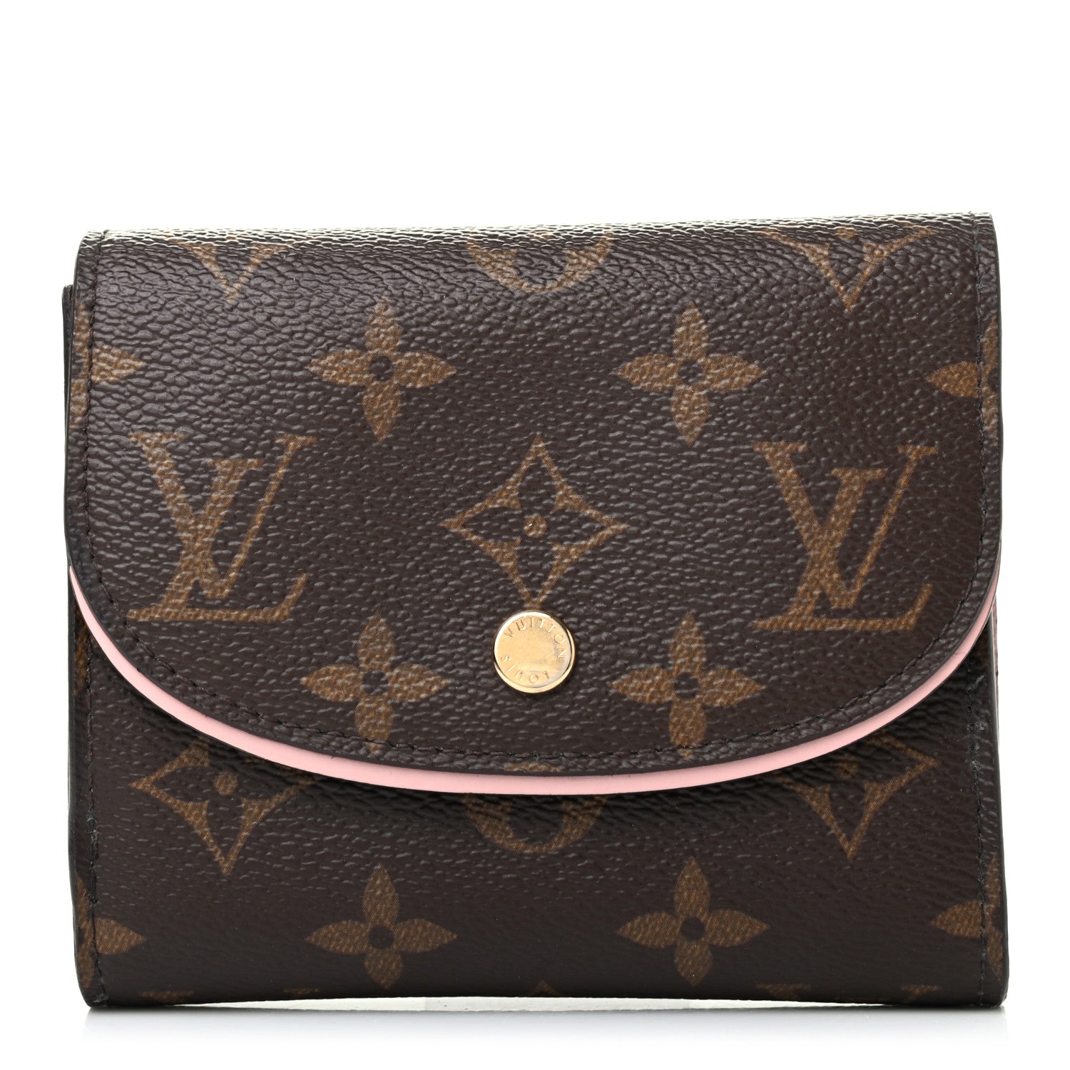 Louis Vuitton Monogram Ariane Compact Wallet Rose Ballerine 1 of 7