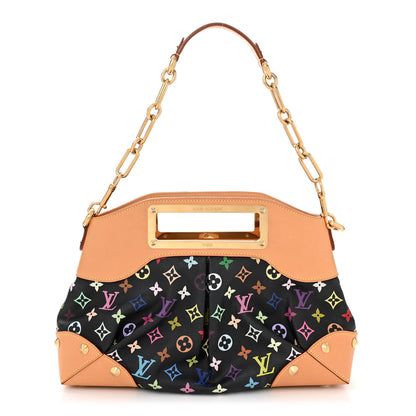 Louis Vuitton Monogram Multicolor Judy MM Black 1 of 9