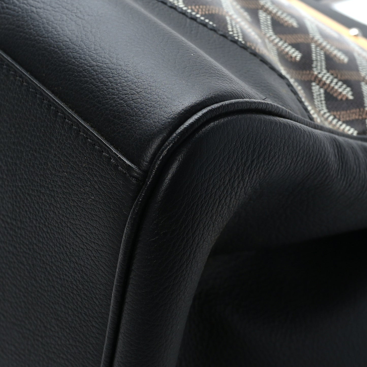 Goyardine Saigon Tote Black