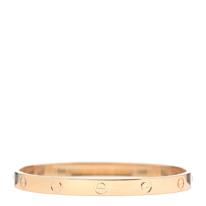 Cartier 18K Yellow Gold LOVE Bracelet 19 3 of 6