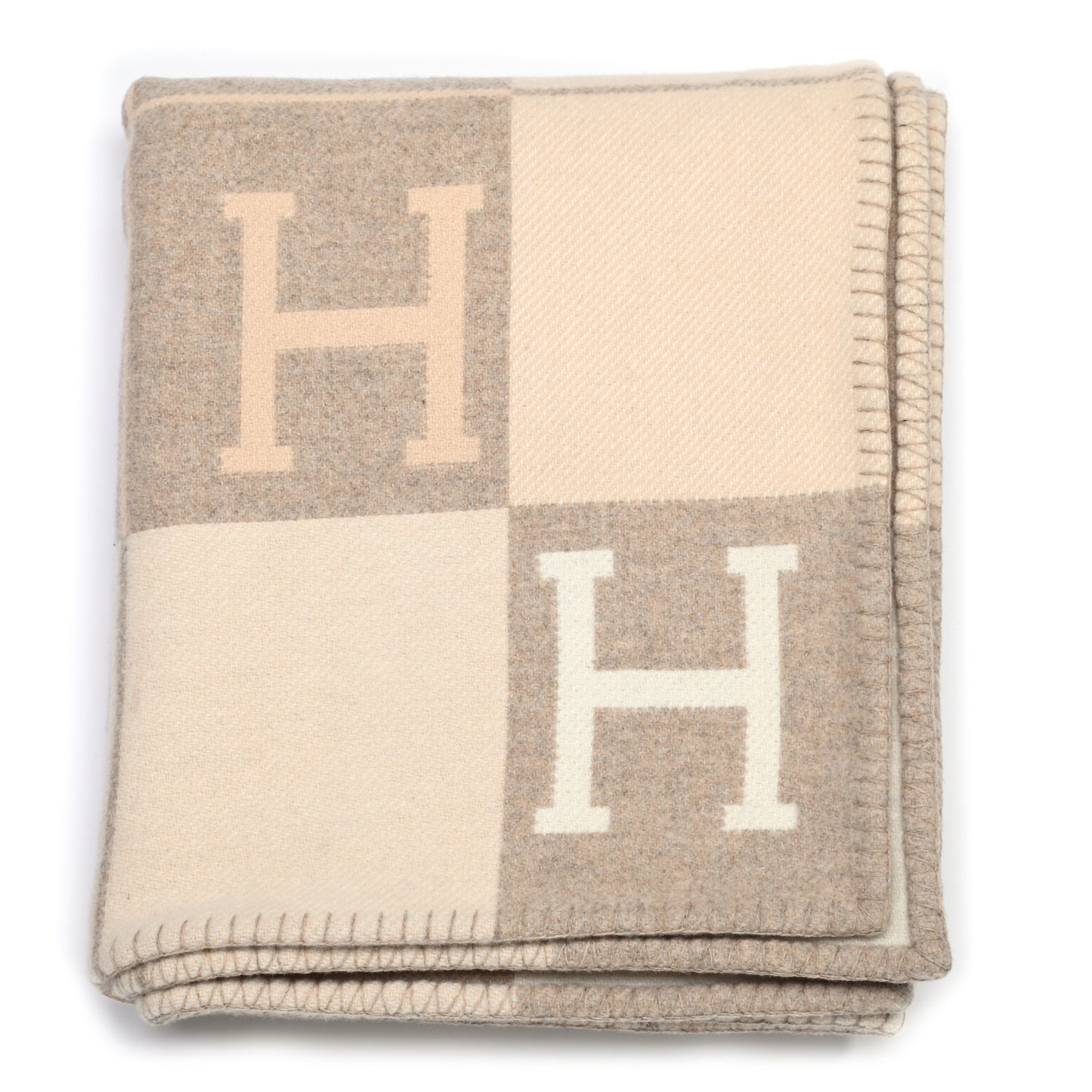 Wool Cashmere Avalon III Blanket Coco Camomille