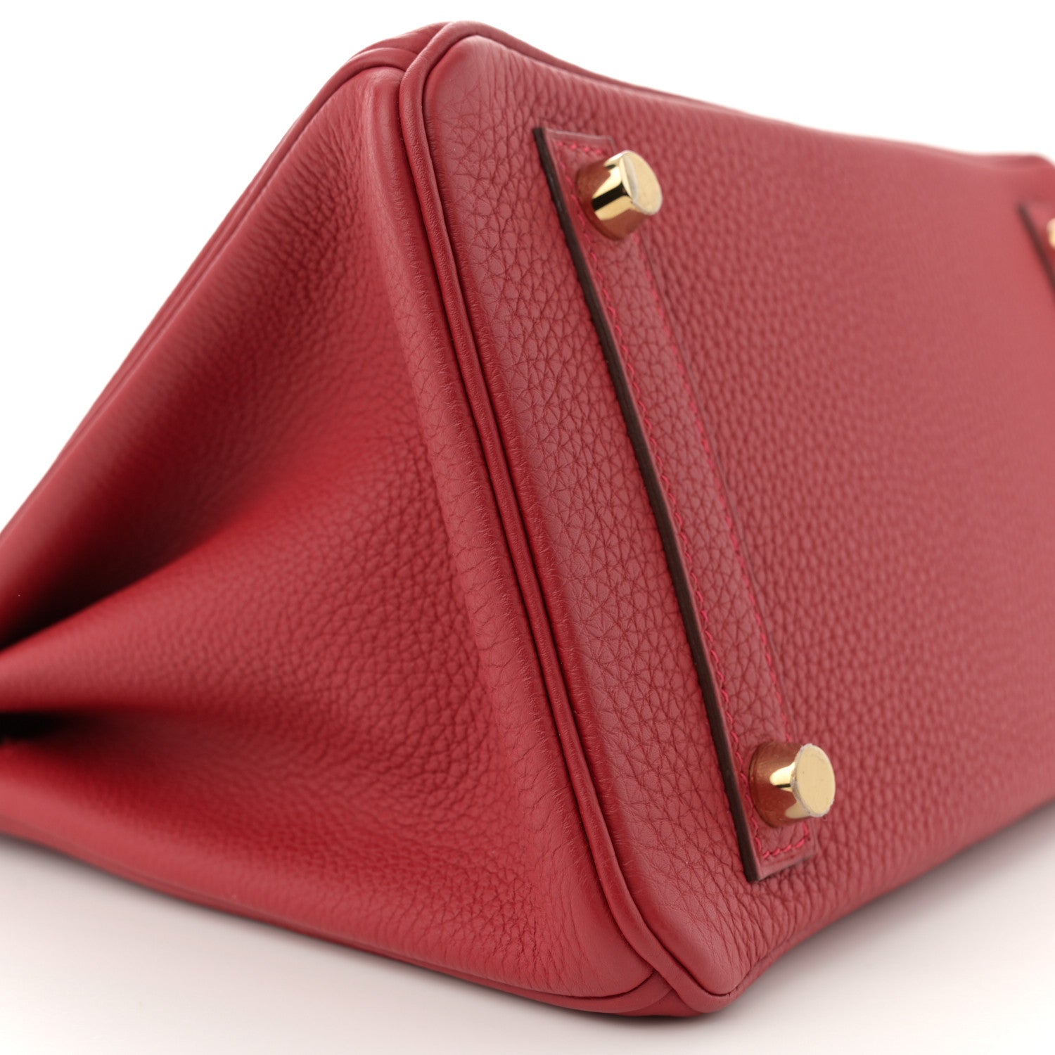 Hermes Togo Birkin 25 Rouge Vif 9 of 11