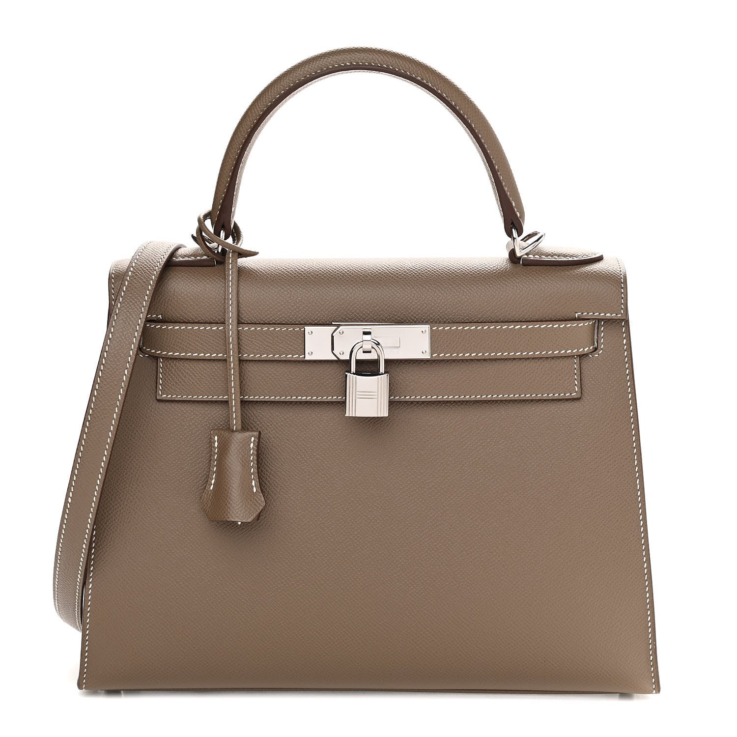 Hermes Epsom Kelly Sellier 28 Etoupe 1 of 13