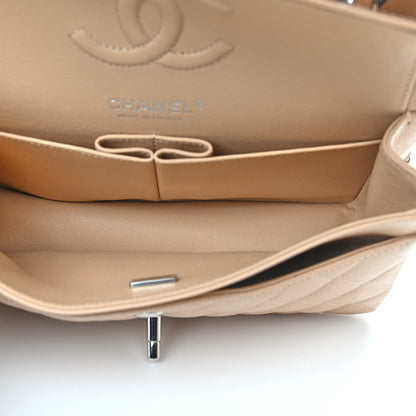 Chanel Caviar Quilted Small Double Flap Beige 5 of 9