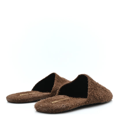 Miu Miu Scamosciato Slippers 38 Bruciato 5 of 9