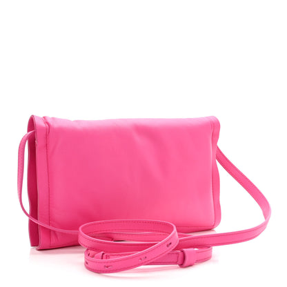 Salvatore Ferragamo Calfskin Mini Viva Bow Shoulder Bag Hot Pink 2 of 9