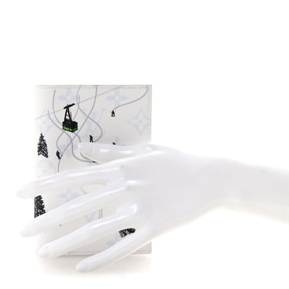 Louis Vuitton Monogram Sports Passport Cover Ski White 2 of 7