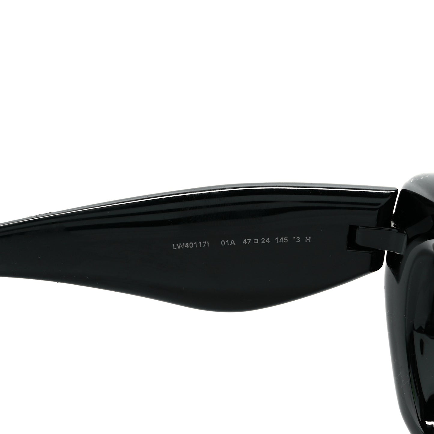 Acetate Inflated Sunglasses LW40117l Black
