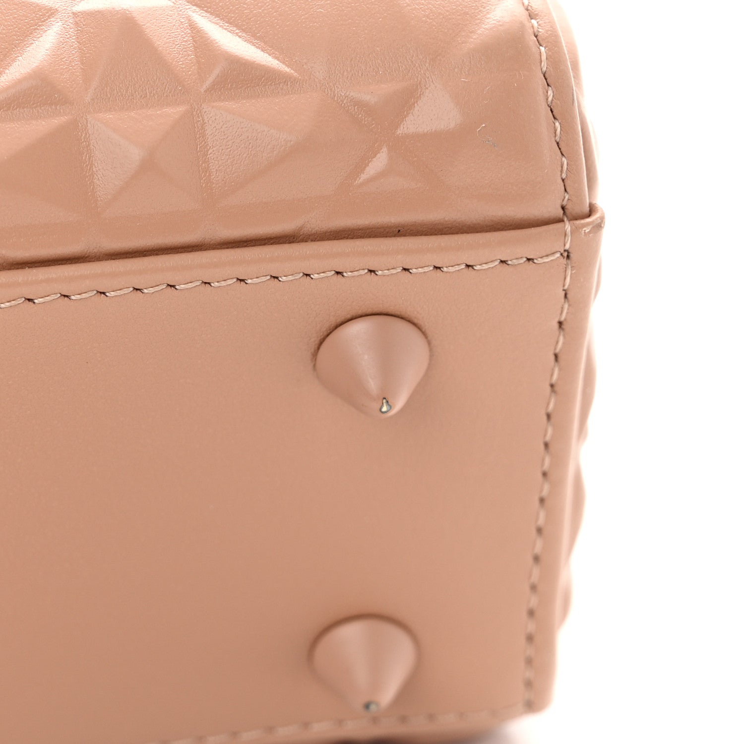 Christian Dior Calfskin Cannage Diamond Small My ABCDior Lady Dior Rose Des Vents 14 of 18