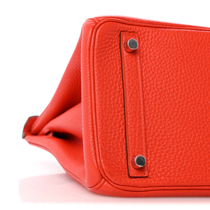 Hermes Togo Birkin 30 Capucine 9 of 13