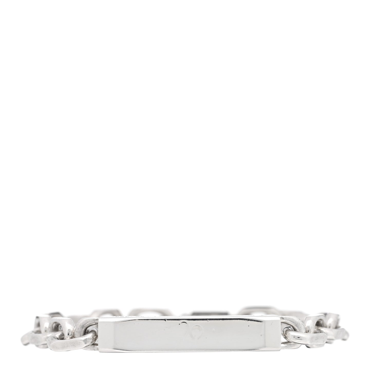 Sterling Silver 1837 Makers ID Chain Bracelet