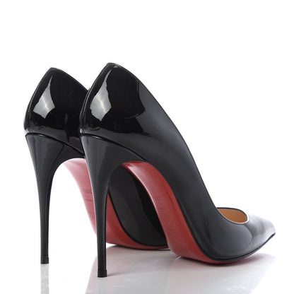 Christian Louboutin Patent Pigalle Follies 100 Pumps 38.5 Black 4 of 9
