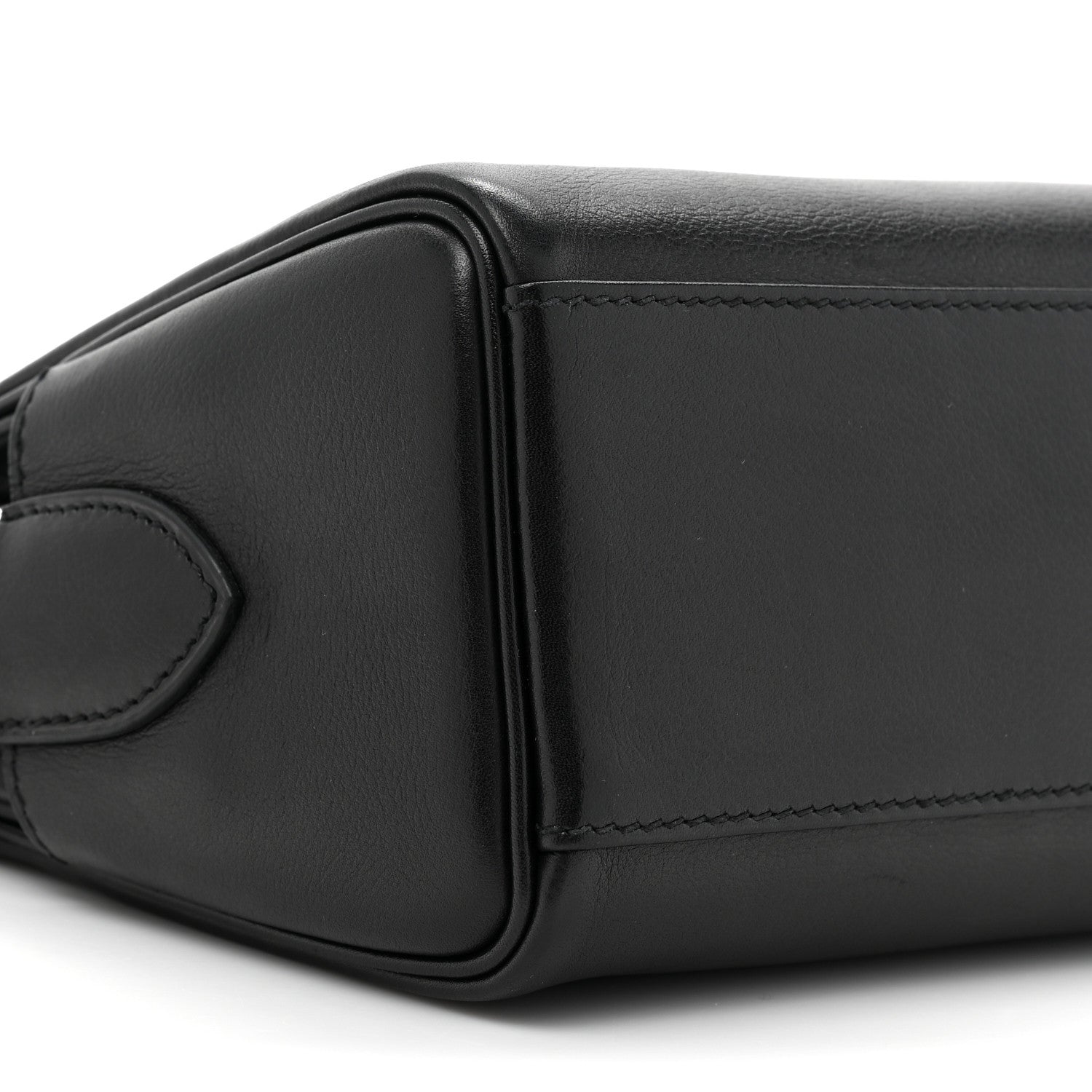 Hermes Evercolor Kelly Messenger PM Black 7 of 9