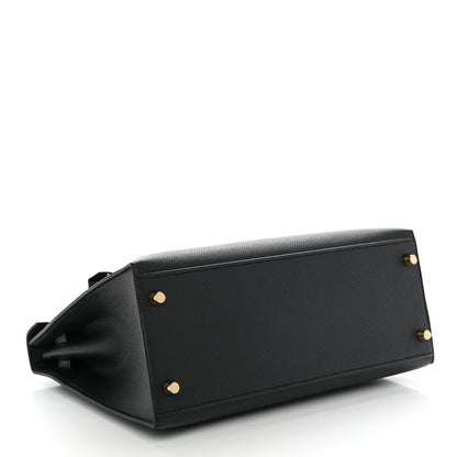 Hermes Epsom Kelly Sellier 28 Black 4 of 11