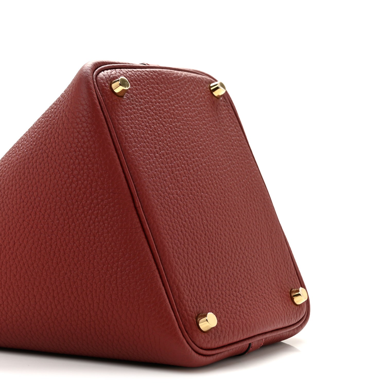 Hermes Taurillon Clemence Picotin Lock 18 PM Rouge H 9 of 11