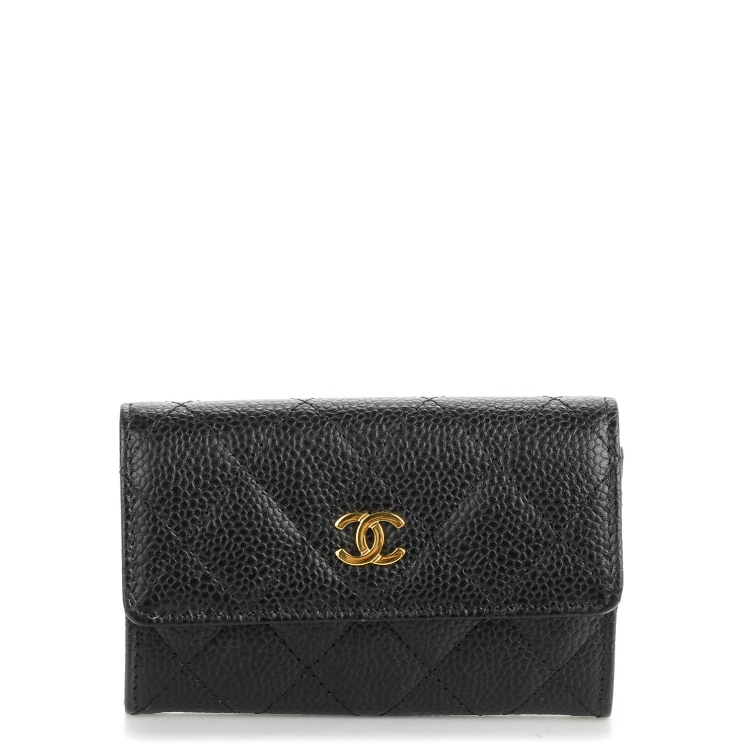 Chanel Caviar Quilted Card Holder Black 1 of 7