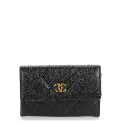 Chanel Caviar Quilted Card Holder Black 1 of 7