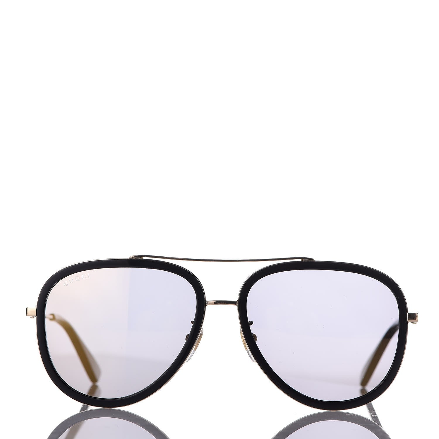 Gucci Web Aviator Sunglasses GG0062S Black 2 of 8