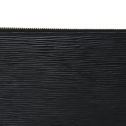 Louis Vuitton Epi Pochette Accessories 24 Black 8 of 10