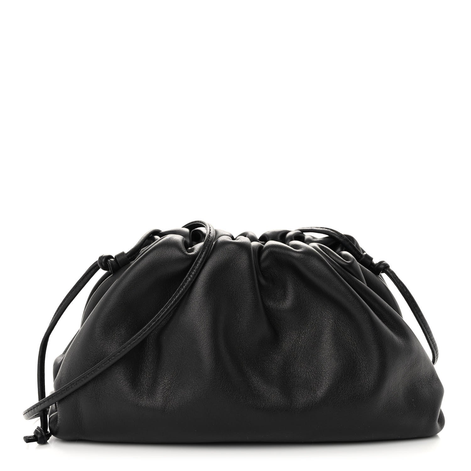 Bottega Veneta Butter Calfskin The Mini Pouch Black 1 of 9