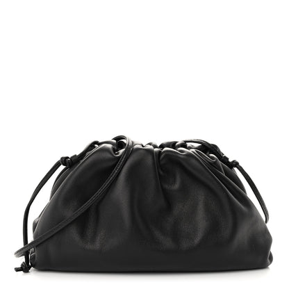 Bottega Veneta Butter Calfskin The Mini Pouch Black 1 of 9