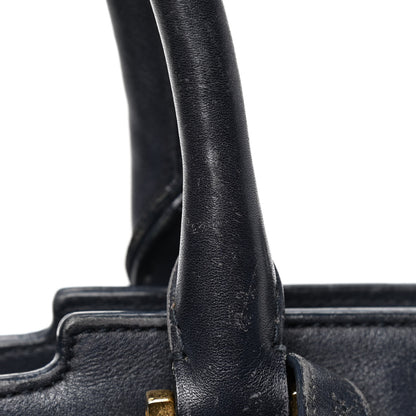 Saint Laurent Calfskin Small Classic Y Cabas Navy Blue 6 of 8