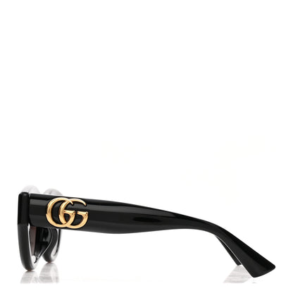 Gucci Acetate Low Nose Bridge Fit Sunglasses GG1976SK Black 3 of 8