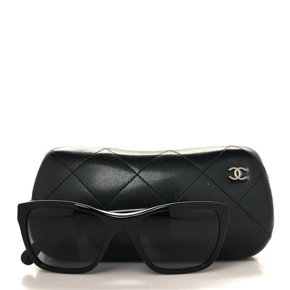 Chanel Acetate CC Square Sunglasses 5266 Black 7 of 7