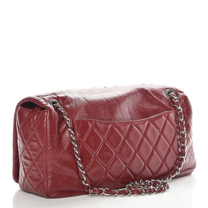 Chanel Calfskin Medium Timeless CC Flap Dark Red 3 of 12