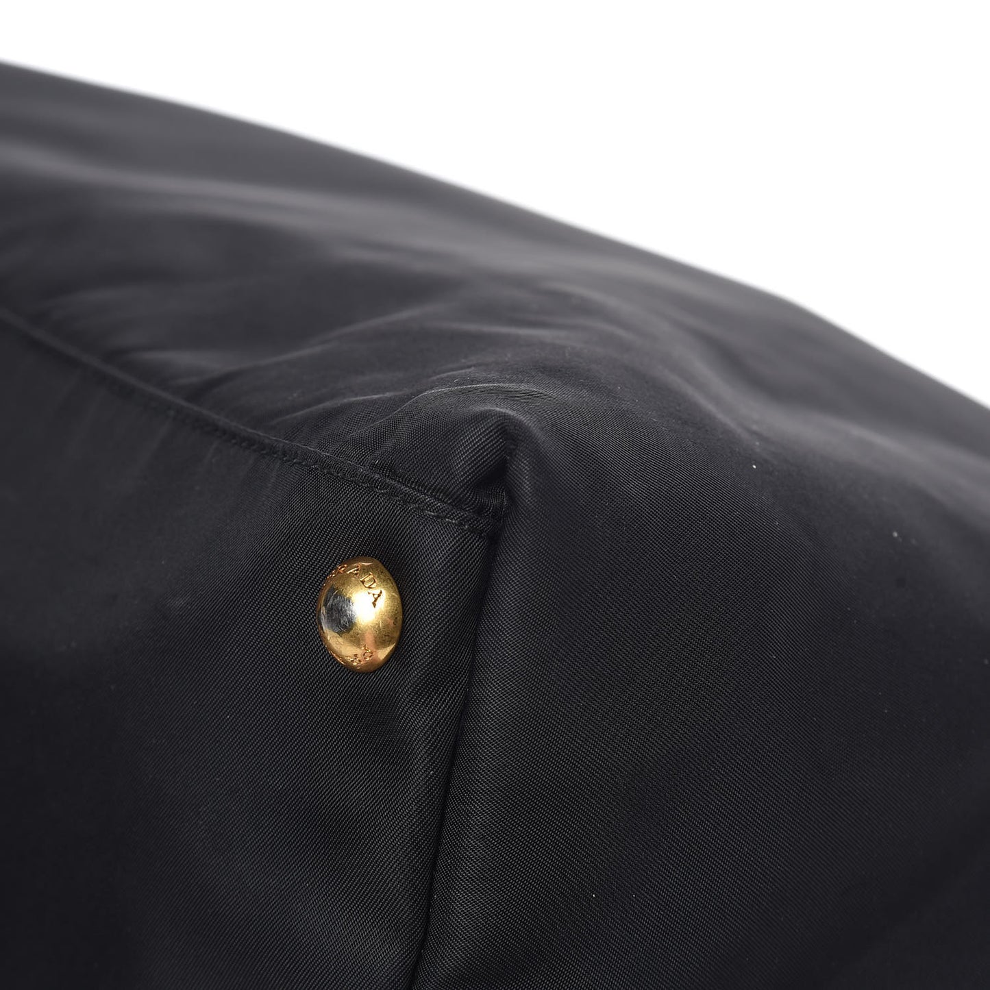Saffiano Tessuto Nylon Tote Black