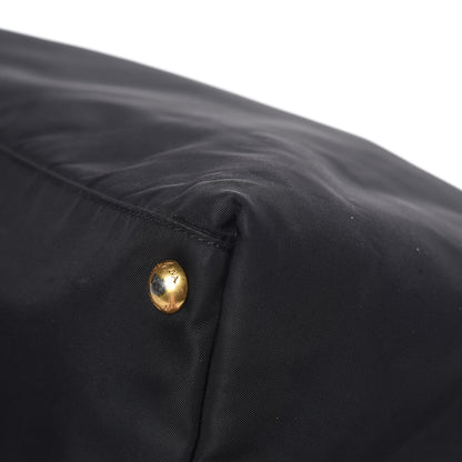 Prada Saffiano Tessuto Nylon Tote Black 11 of 11