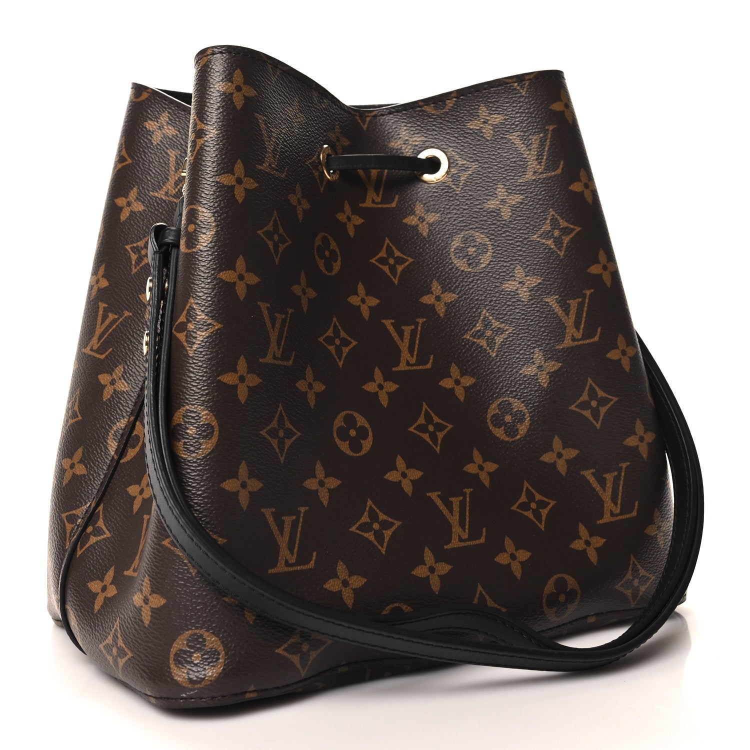 Louis Vuitton Monogram Neonoe MM Black 3 of 10