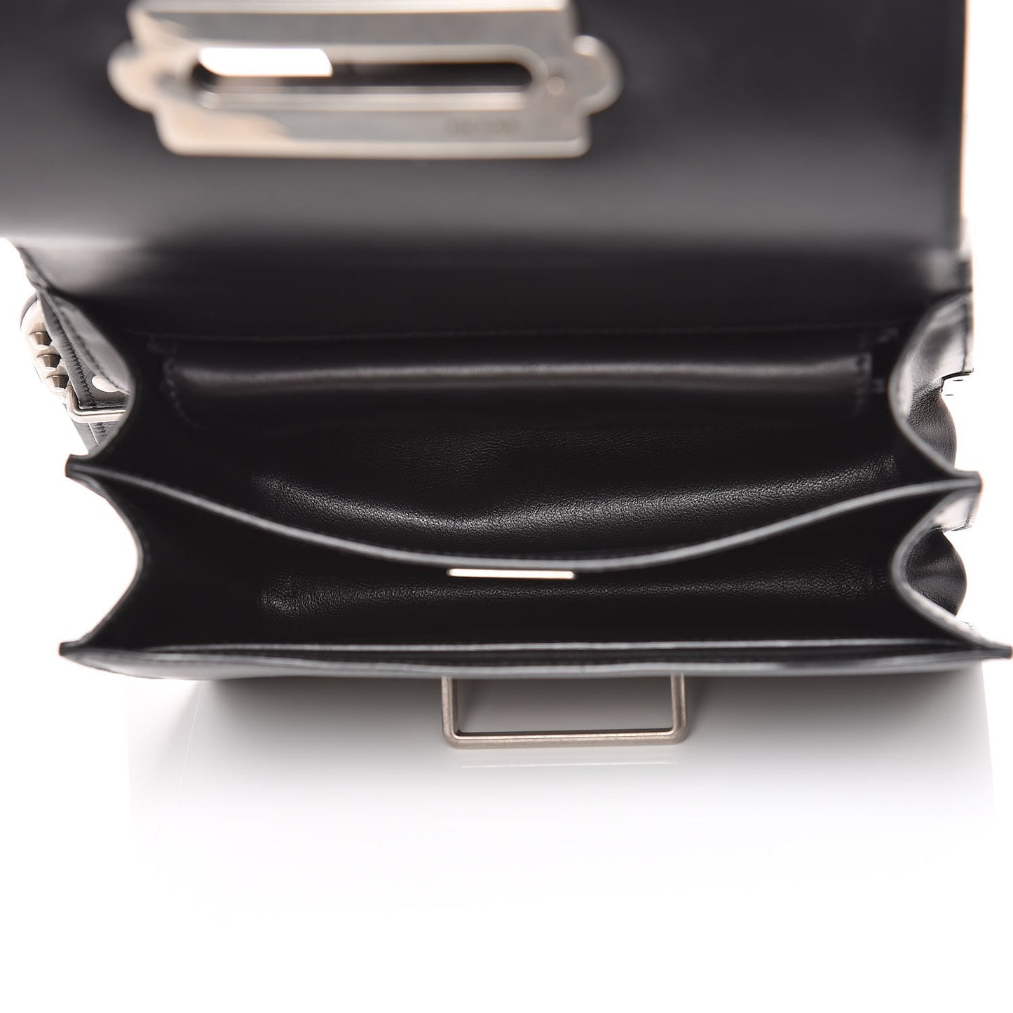 City Calf Saffiano Cahier Bag Black