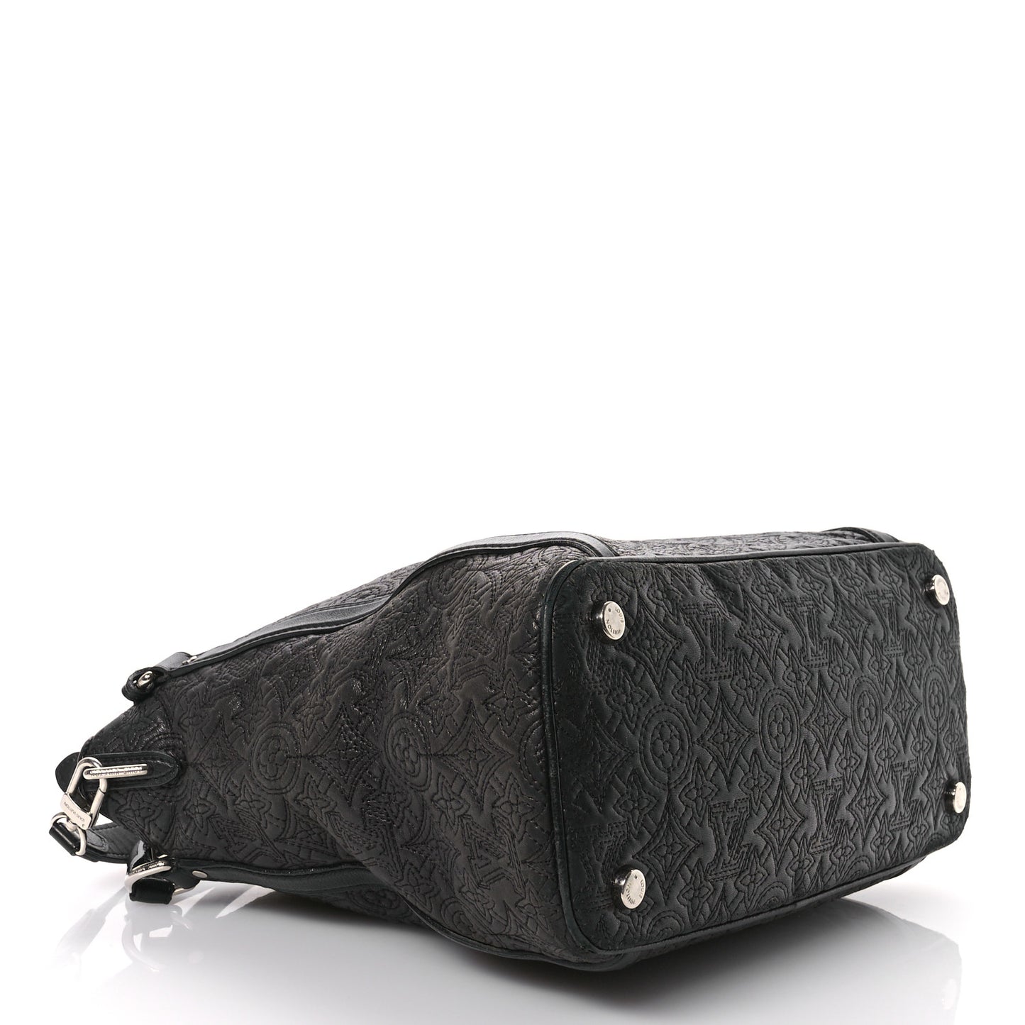 Monogram Lambskin Antheia IXIA PM Black