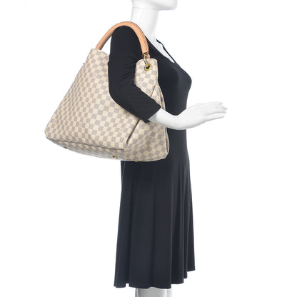 Louis Vuitton Damier Azur Artsy MM 2 of 10