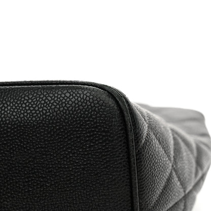 Chanel Caviar Quilted Medallion Tote Black 11 of 20