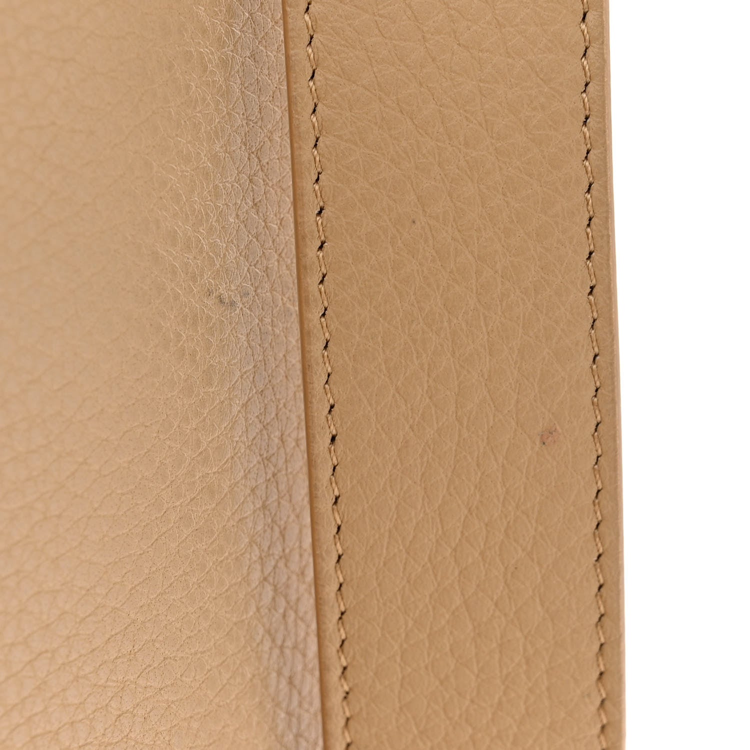 The Row Grained Calfskin Avery Flap Messenger Bag Beige 14 of 14