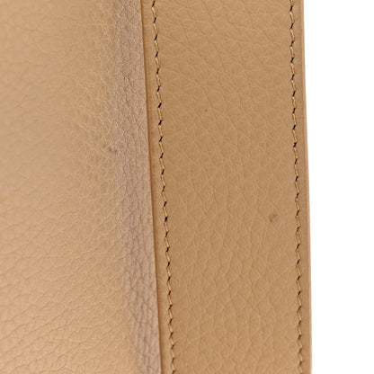 The Row Grained Calfskin Avery Flap Messenger Bag Beige 14 of 14