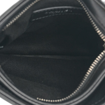 Chanel Lambskin Quilted Crossbody Bag Black 6 of 10