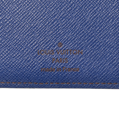 Louis Vuitton Monogram Compact Marie Wallet Blue 6 of 7
