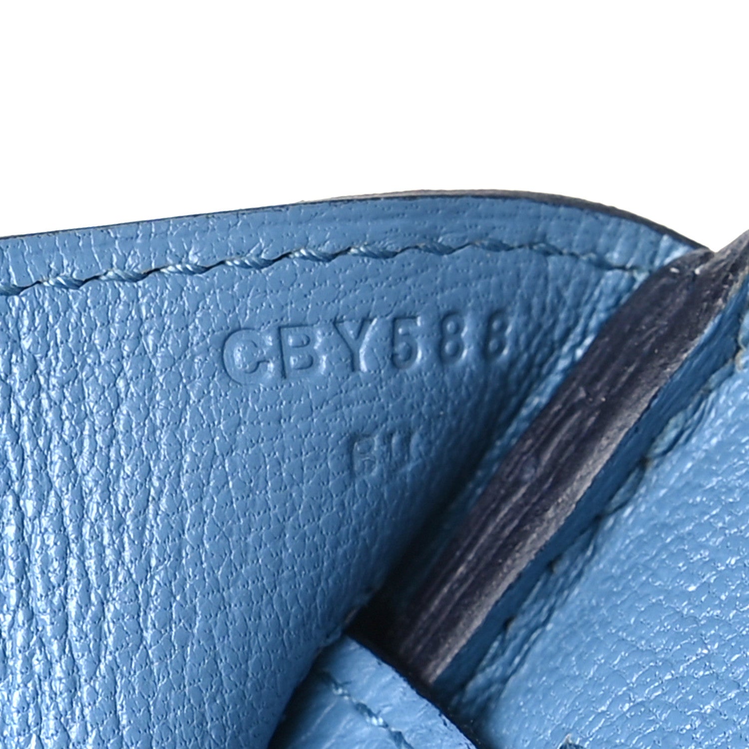 Hermes Togo BIRKIN 30 Bleu Azur 7 of 11