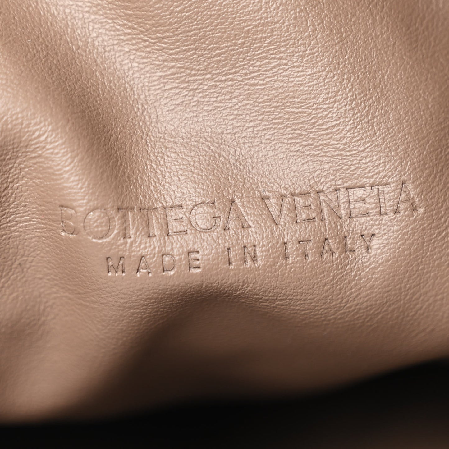 Nappa Intrecciato Teen Jodie Hobo Dark Taupe