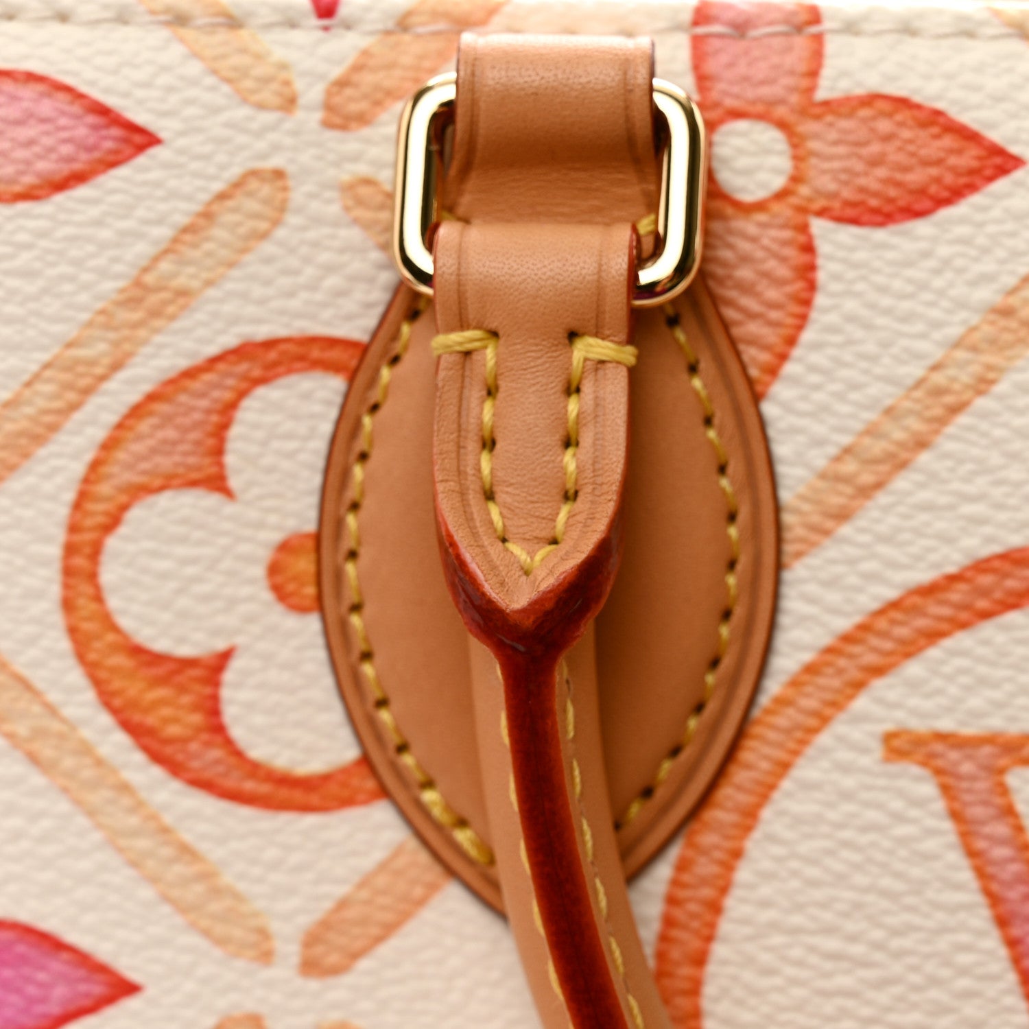 Louis Vuitton Monogram Tiles By The Pool OnTheGo East West Coral 11 of 12