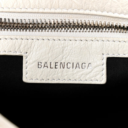 Balenciaga Agneau Arena Neo Cagole Handbag XS Optic White Optic White 7 of 12