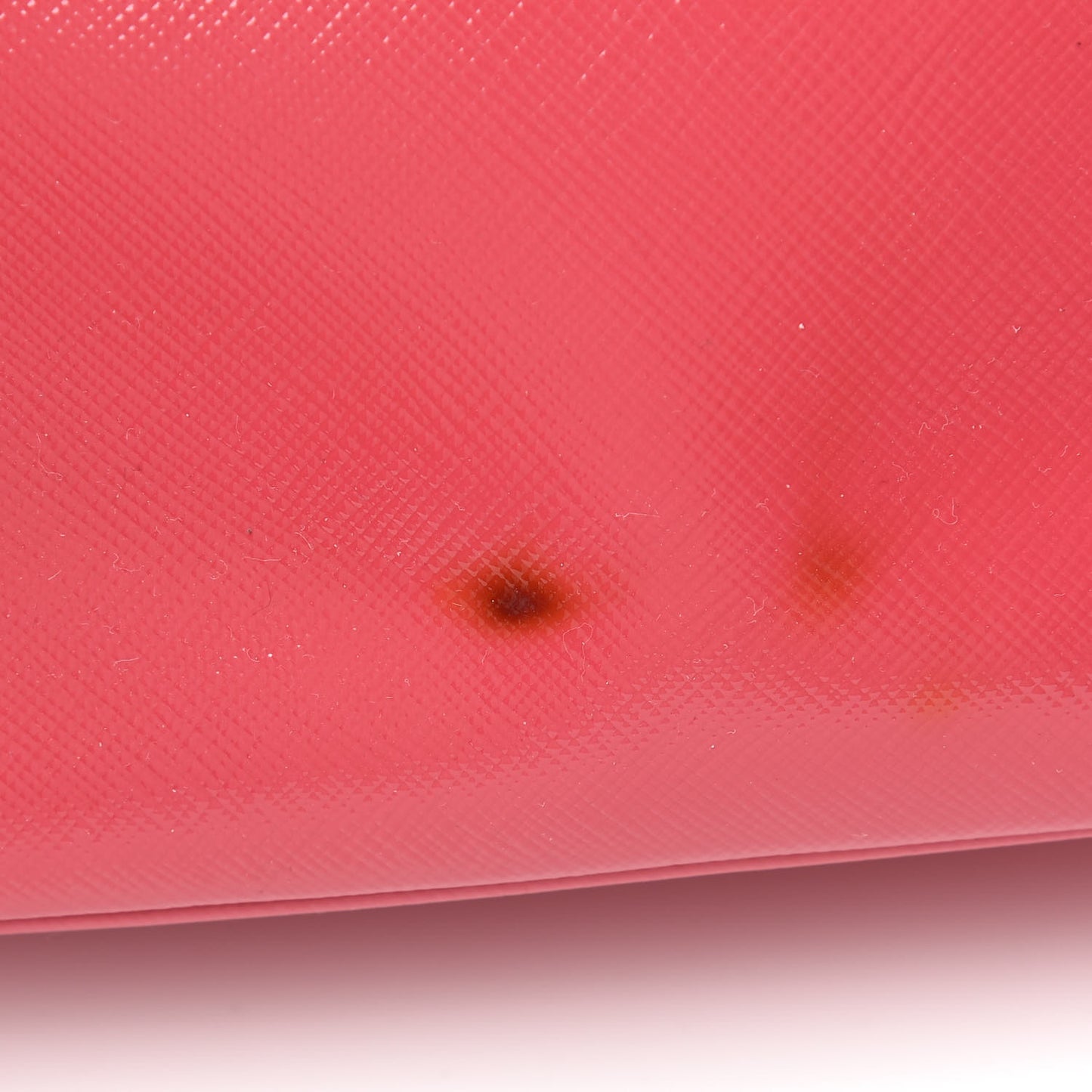 Saffiano Vernice Mini Galleria Double Zip Tote Peonia